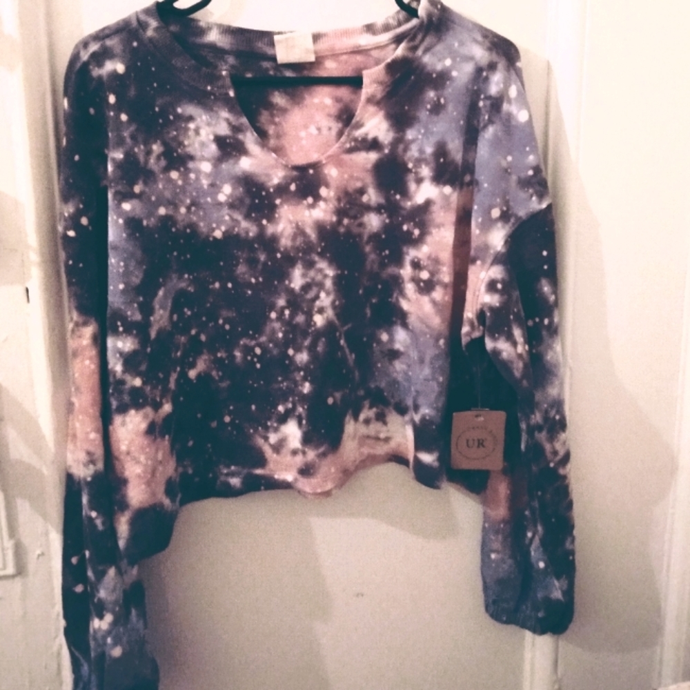 Women's multicolored top NWT Medium
